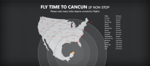 Spring Break Flights to Cancun