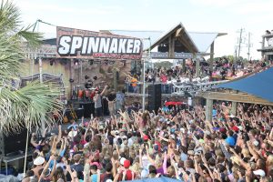 panama city beach spring break stage