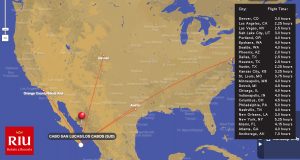 Cabo San Lucas Southwest Interactive Travel Map