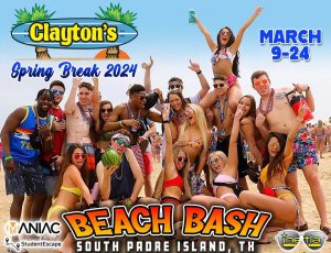 Spring Break Beach Stage South Padre